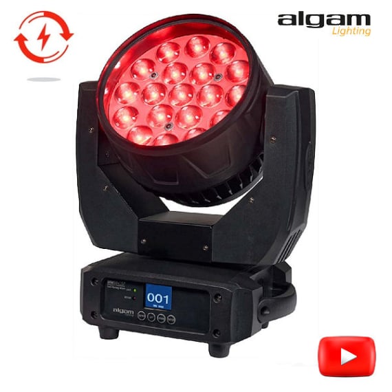 Vermietung und Verleih von Wash Movinglights für Party, Hochzeit und Event auf Mallorca