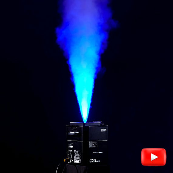 Vermietung und Verleih von Algam Lighting Vulkan Pro CO 2 Effekt Nebelmaschinen auf Mallorca.