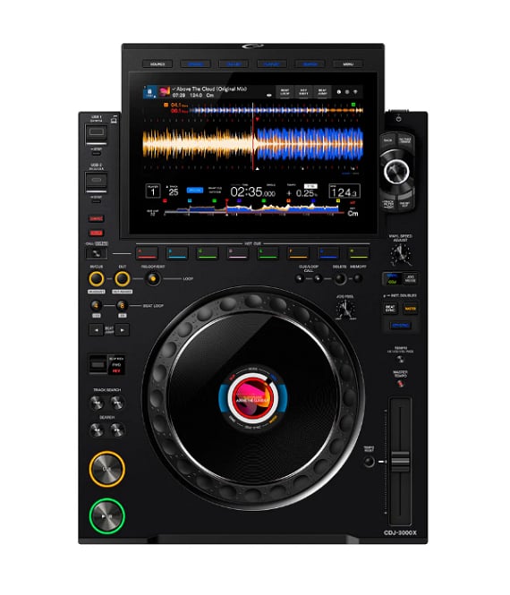 Deutsche DJ Equipment Vermietung auf Mallorca - Pioneer CDJ-3000 DJ-Player auf Mallorca