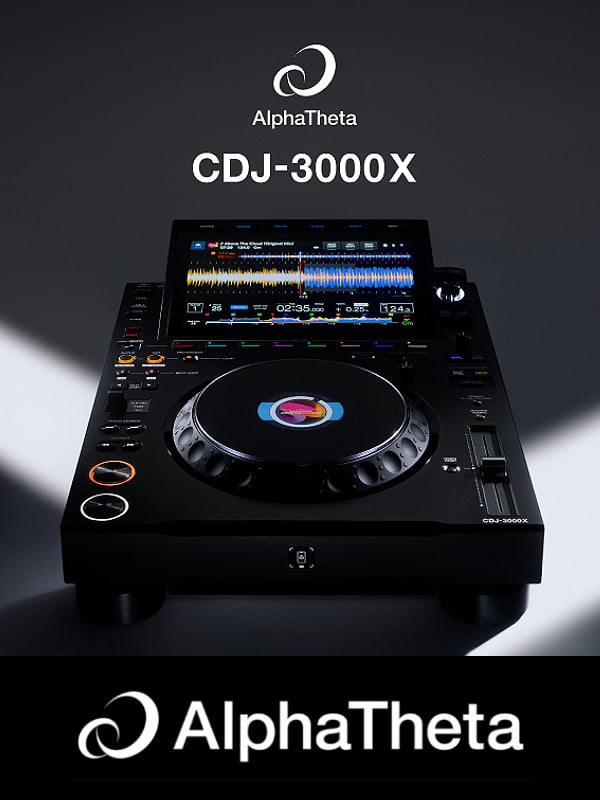 Vermietung von AlphaTheta CDJ 3000X auf Mallorca