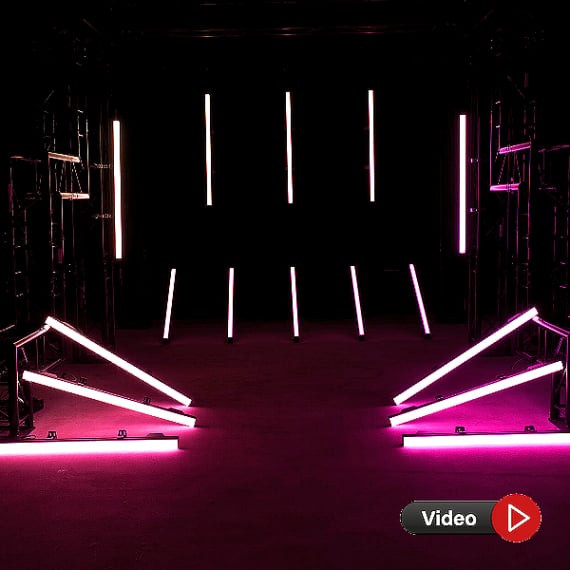Vermietung EUROLITE LED PR-100/32 Pixel DMX Rail sw auf Mallorca