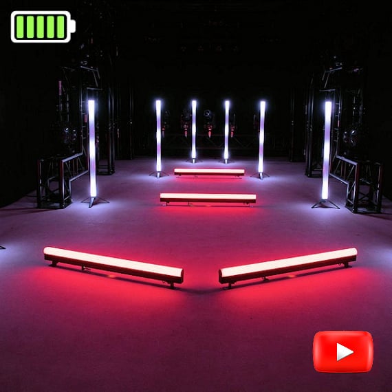 Vermietung und Verleih von Eurolite LED Pixel Tube  - Batterie LED  auf Mallorca