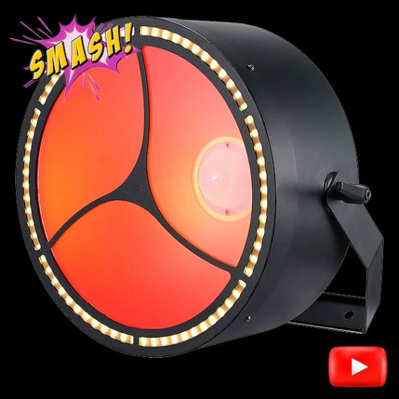 Vermietung und Verleih von FOS Halo Pro Retro LED Scheinwerfer auf Mallorca.