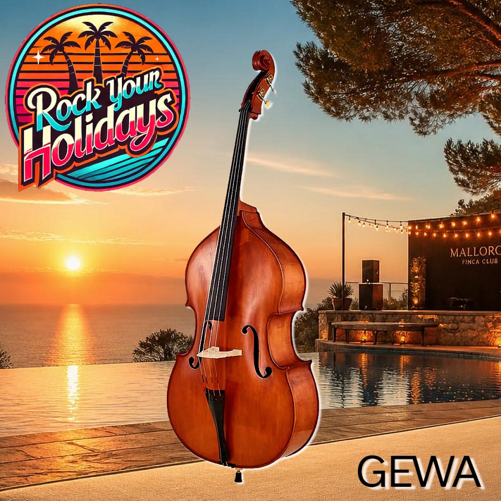 Vermietung von GEWA Kontrabass und Zubehör für den Finca Urlaub auf Mallorca