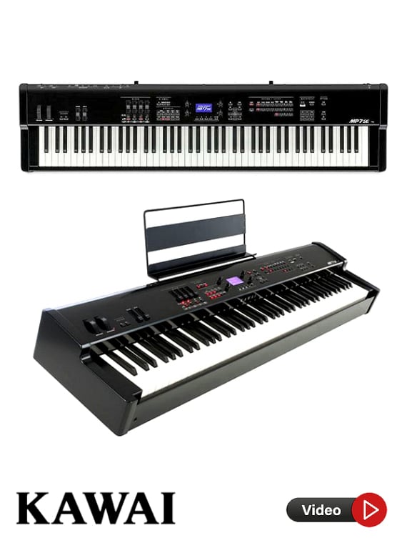 Vermietung von Stage-Piano Kawai MP7 SE auf Mallorca für Hochzeit, Party & Event 