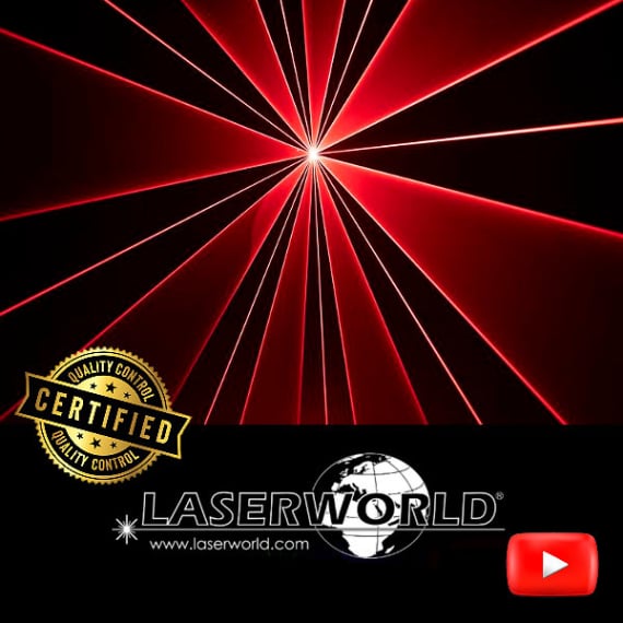 Vermietung und Verleih von Laserworld Showlaser auf Mallorca
