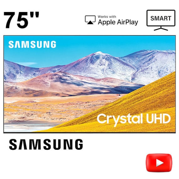 Vermietung von Samsung 4K Smart TV Displays 75