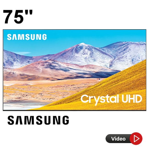 Vermietung von Samsung 4K Smart TV Displays 75" auf Mallorca