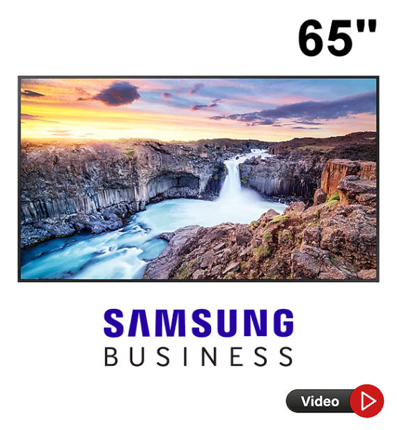 Vermietung von Samsung 4K Displays 65