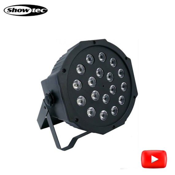 Vermietung von Showtec Club Par 18 RGB LED Floor Scheinwerfer, Floorspot auf Mallorca