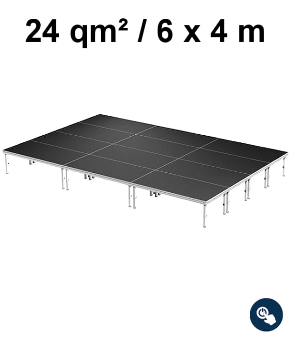 Vermietung von Bühnen, Stages für Künstler, DJs und Events auf Mallorca