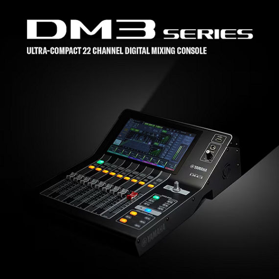 Vermietung von Yamaha DM3S digitales FOH Mischpult auf Mallorca