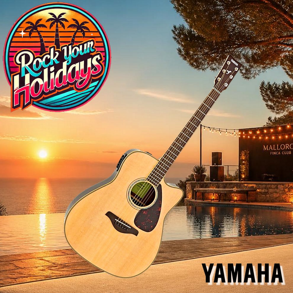 Yamaha FGX830C Westerngitarre zur Miete auf Mallorca