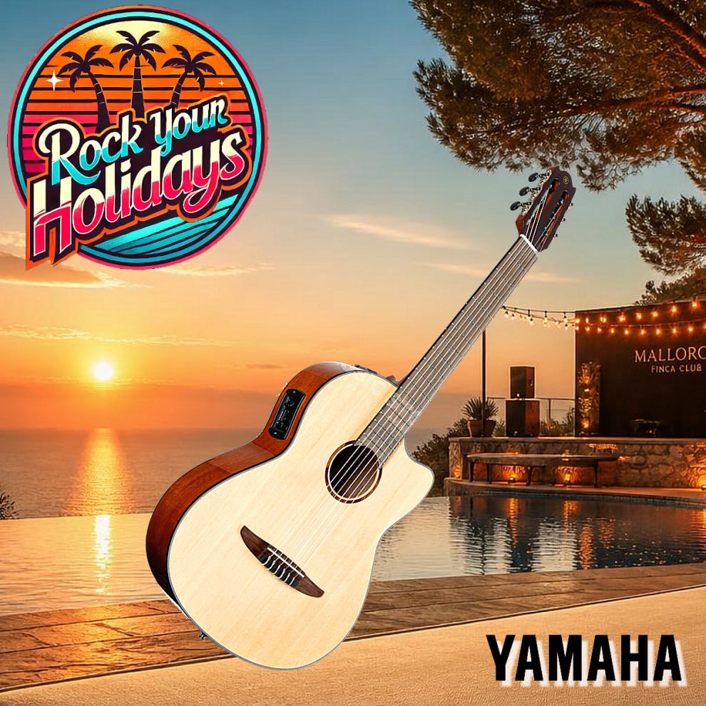 Yamaha NTX1 Akustikgitarre mit Nylon-Saiten zur Miete auf Mallorca