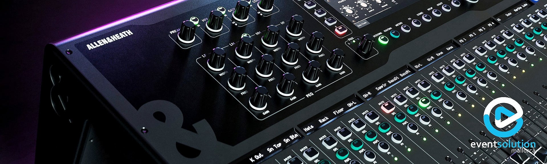 Rental of livesound equipment in Mallorca