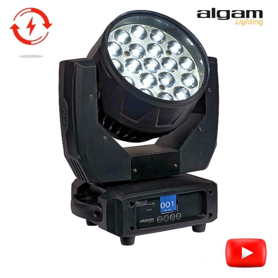 Rent Algam Lighting Wash moving lights for parties, weddings and events in Mallorca
