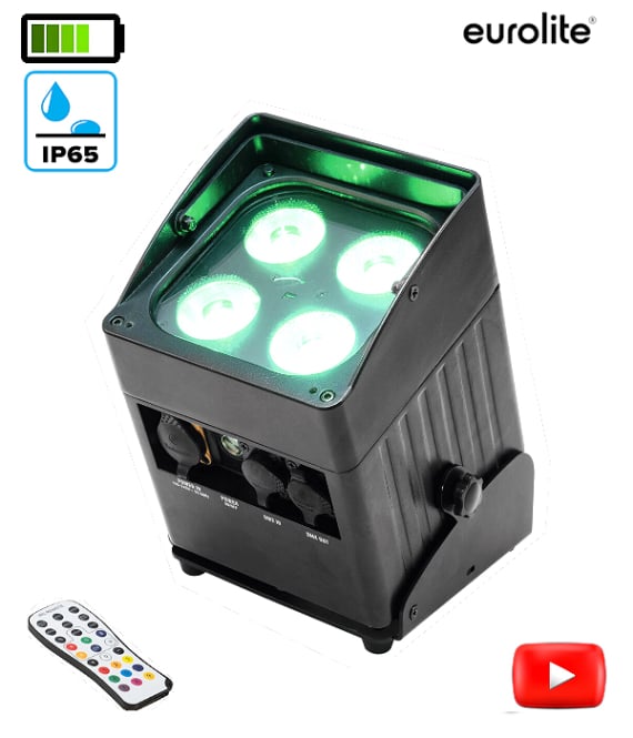 Rental battery lights - RGBW in Mallorca