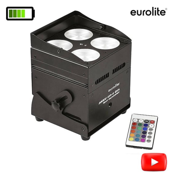 Rental battery lights - RGBW in Mallorca