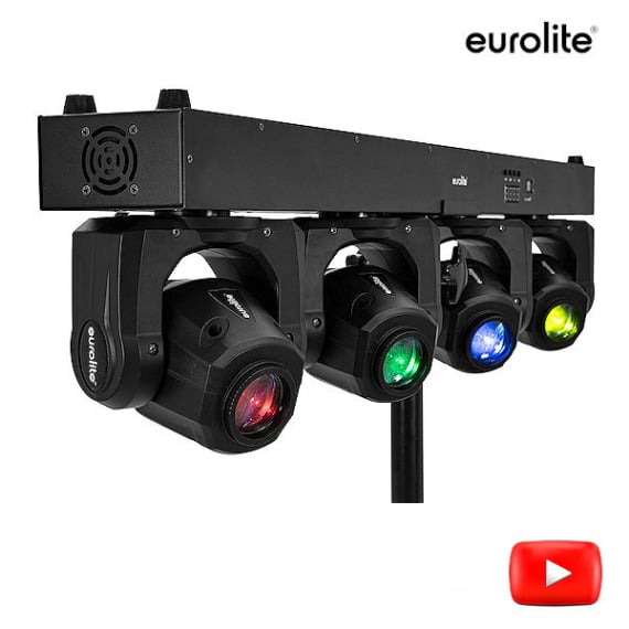 Rent Showtec multi effect LED lighting systems for parties, disco and events in Mallorca