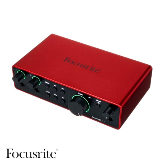 Focusrite audio interface rental in Mallorca