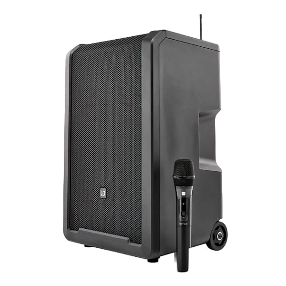 Rental of LD Systems ANNY 10 battery PA speakers for weddings and events in Mallorca