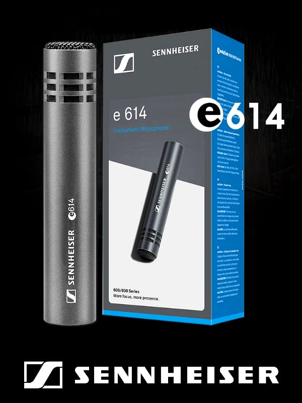 Rental of Sennheiser e 614 instrument microphone in Mallorca