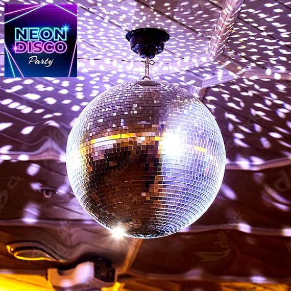 Rental of Party & Event Mirror Ball Set in Mallorca
