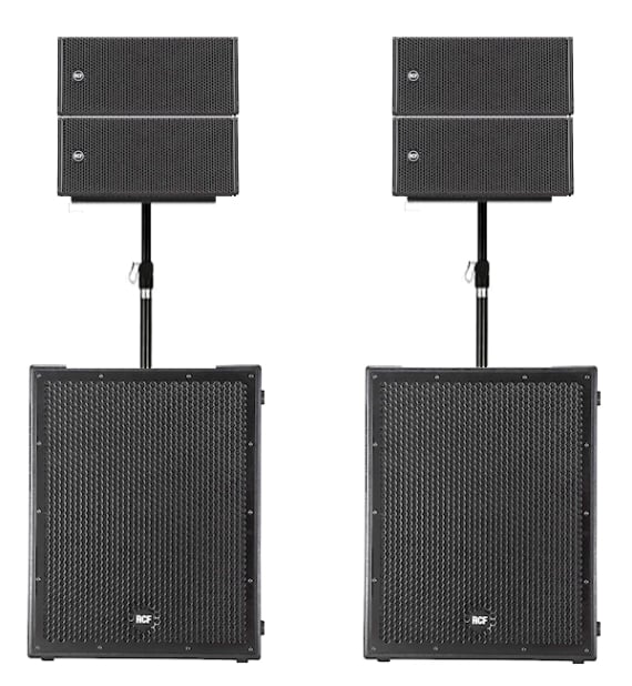 RCF HDL 6-A professional active Line ArrayPA speakers for weddings, parties & events in Mallorca