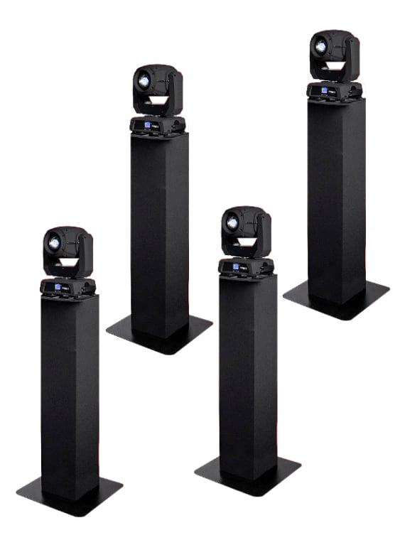 Rental of moving light truss tower set in Mallorca