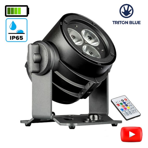 Rental battery lights - RGBW in Mallorca